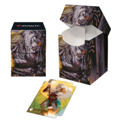 Ultra Pro - MTG Dominaria United: 100+ Deck Box V4: Ajani, Sleeper Agent